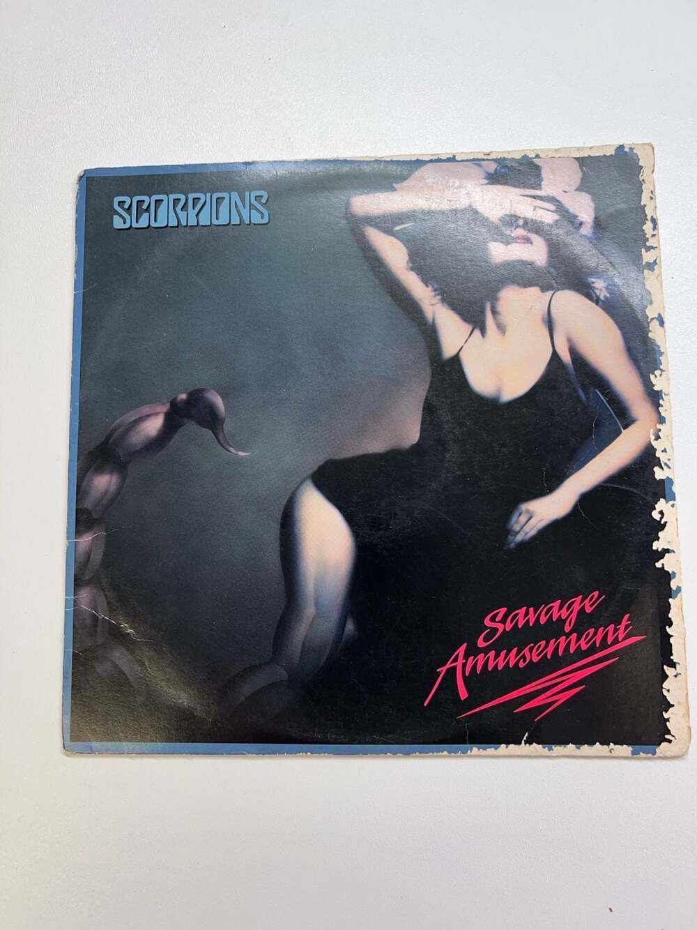 Scorpions Savage Amusement Vinyl LP 1988 Mercury 832 963-1 Masterdisk DMM